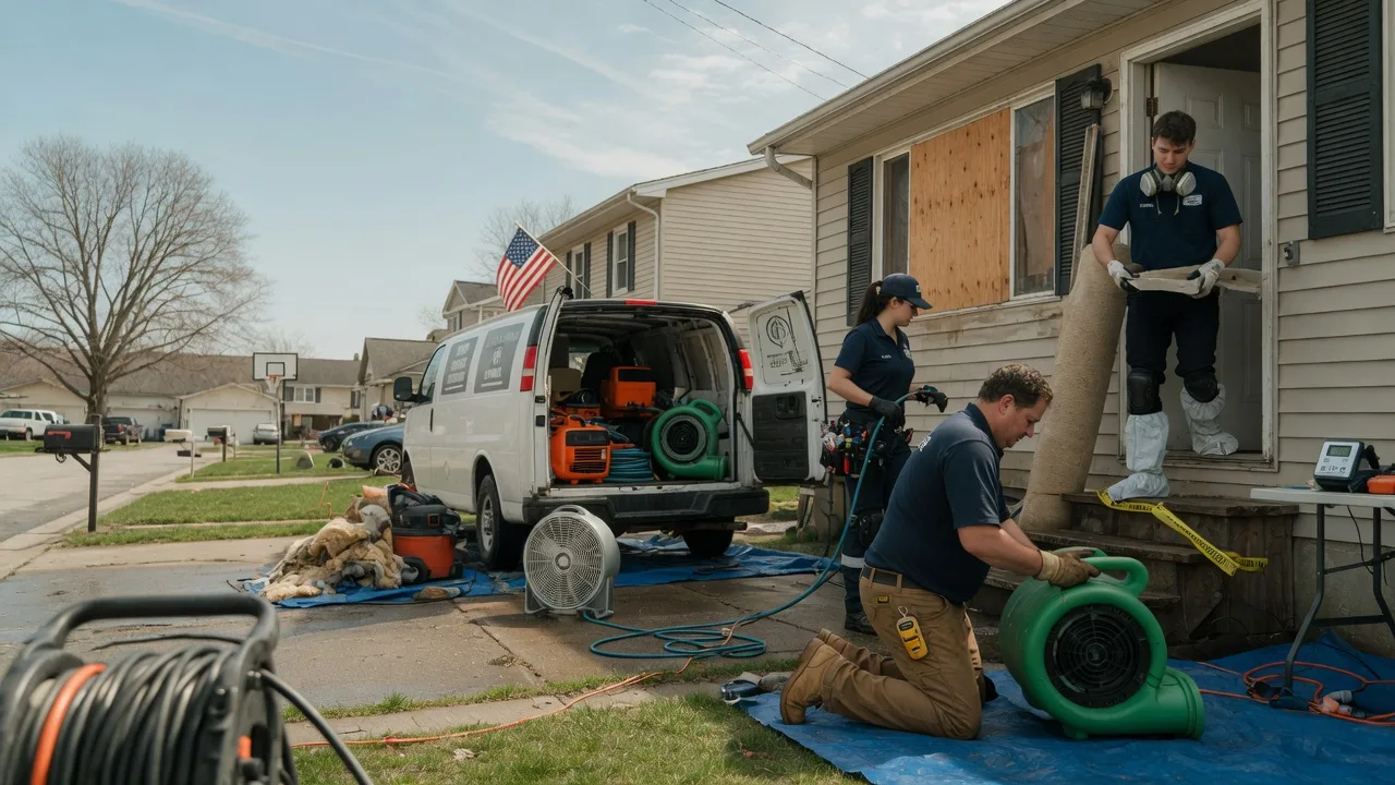 Water Damage Restoration in Millfield, OH near me